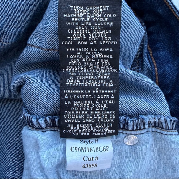 1822 Denim Mid-Rise Boot Cut Stretch Jeans ~ Size 12 - Picture 8 of 8